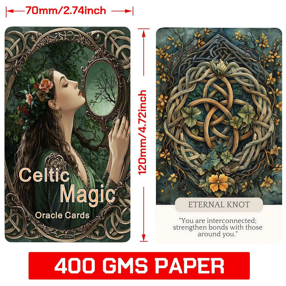 GZSYXHJYXGS Celtic Magic Cards Reading collection supports daily tarot and oracle insights