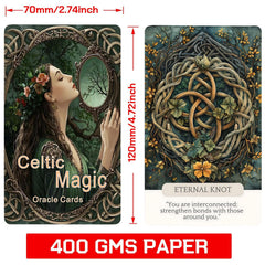 GZSYXHJYXGS Celtic Magic Cards Reading collection supports daily tarot and oracle insights