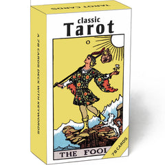 GZSYXHJYXGS classic tarot deck of 78 cards for beginners and seasoned readers.