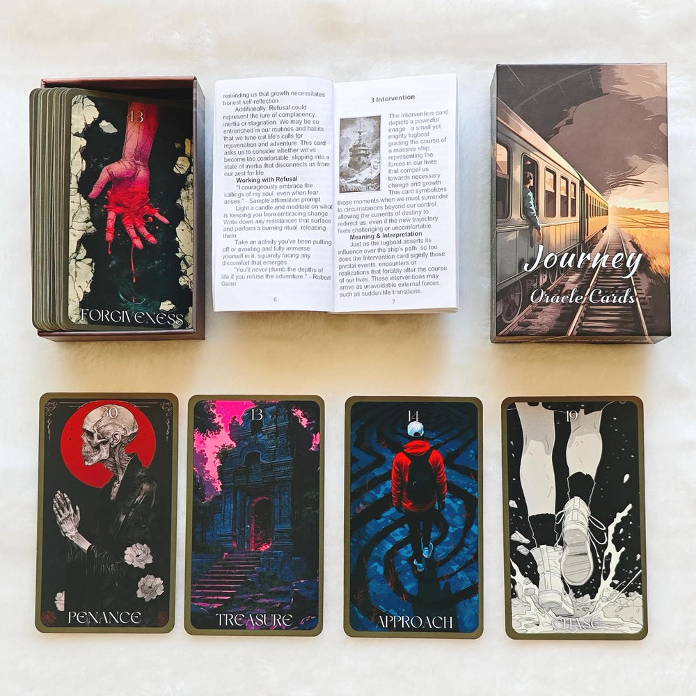 GZSYXHJYXGS Journey Oracle Deck cover inviting reflective self-discovery practice