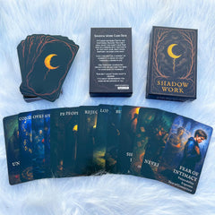 GZXINKE Shadow Work Deck card-08 artwork offering practical prompts for daily practice.