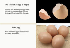 Haawooky pretend-play eggs for kids to explore colors safely.