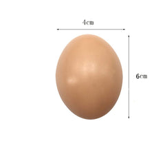 Haawooky realistic foam eggs ideal for DIY art and pretend play.
