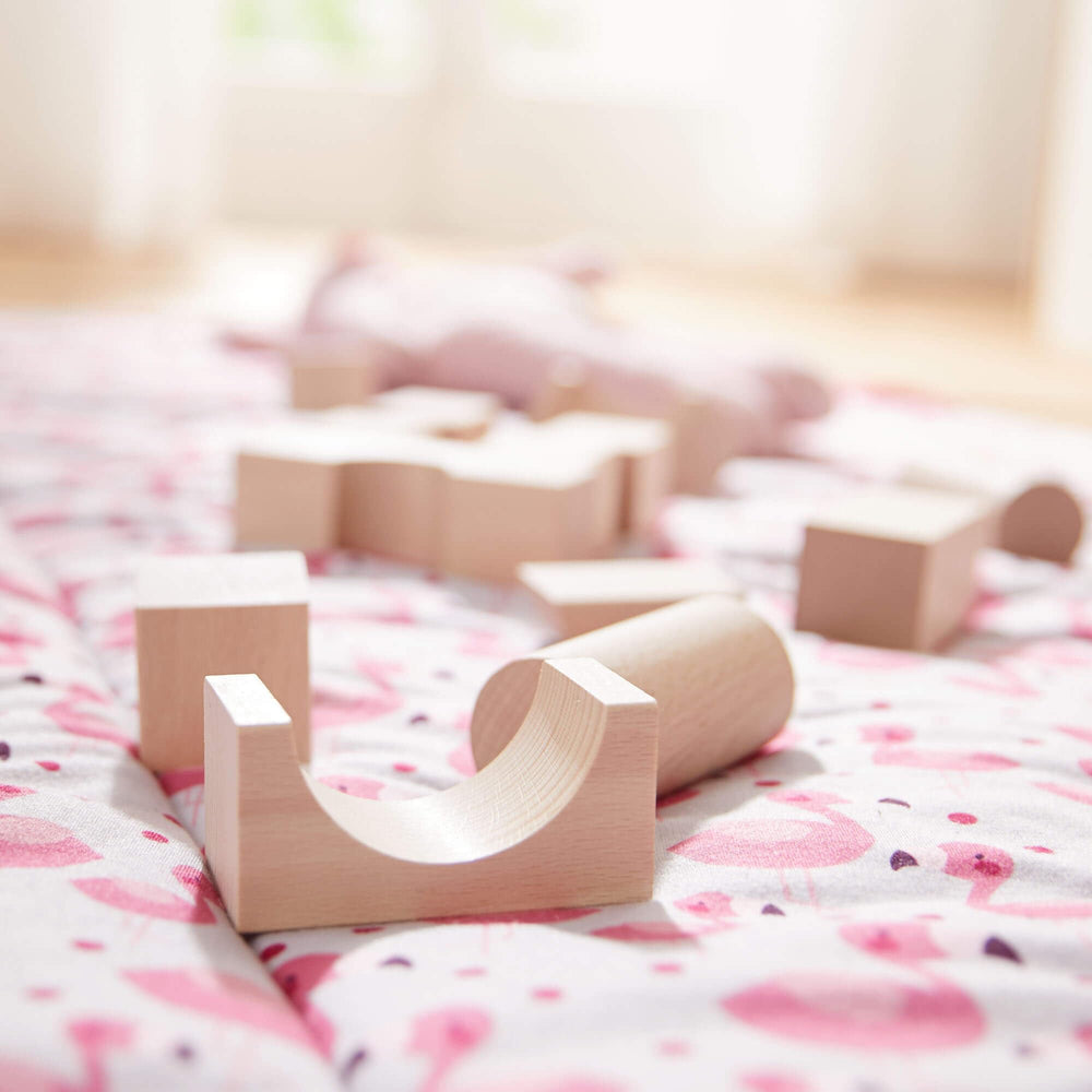 HABA bridge blocks create imagined arches in builds
