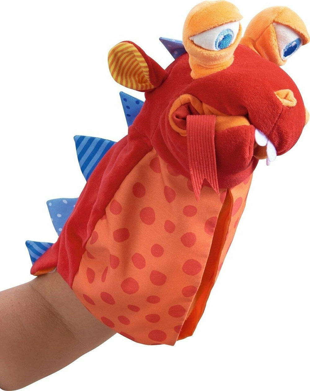 HABA glove puppet is machine-washable for easy cleanup