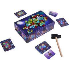 HABA Hammer Time colorful gems add visual appeal and strategy