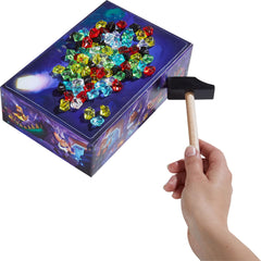 HABA Hammer Time four carts organize gems during play