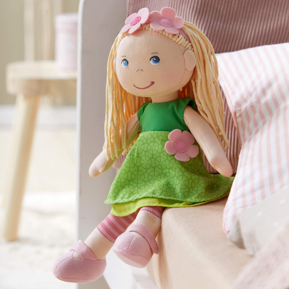 HABA Mali machine washable for easy cleanup after playtime.