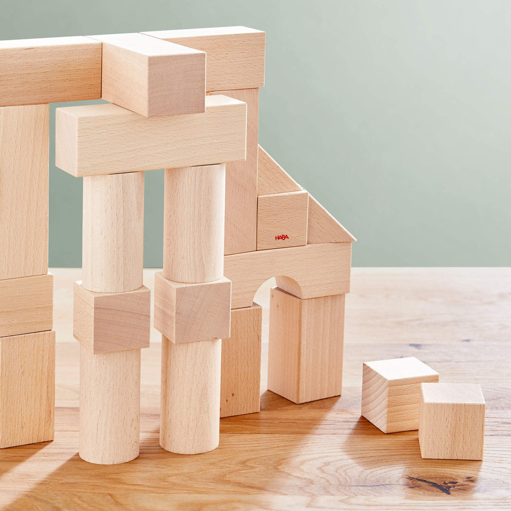 HABA rectangle blocks for versatile stacking and design exploration