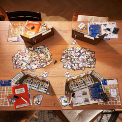 HABA The Key game board and map layout for investigative play