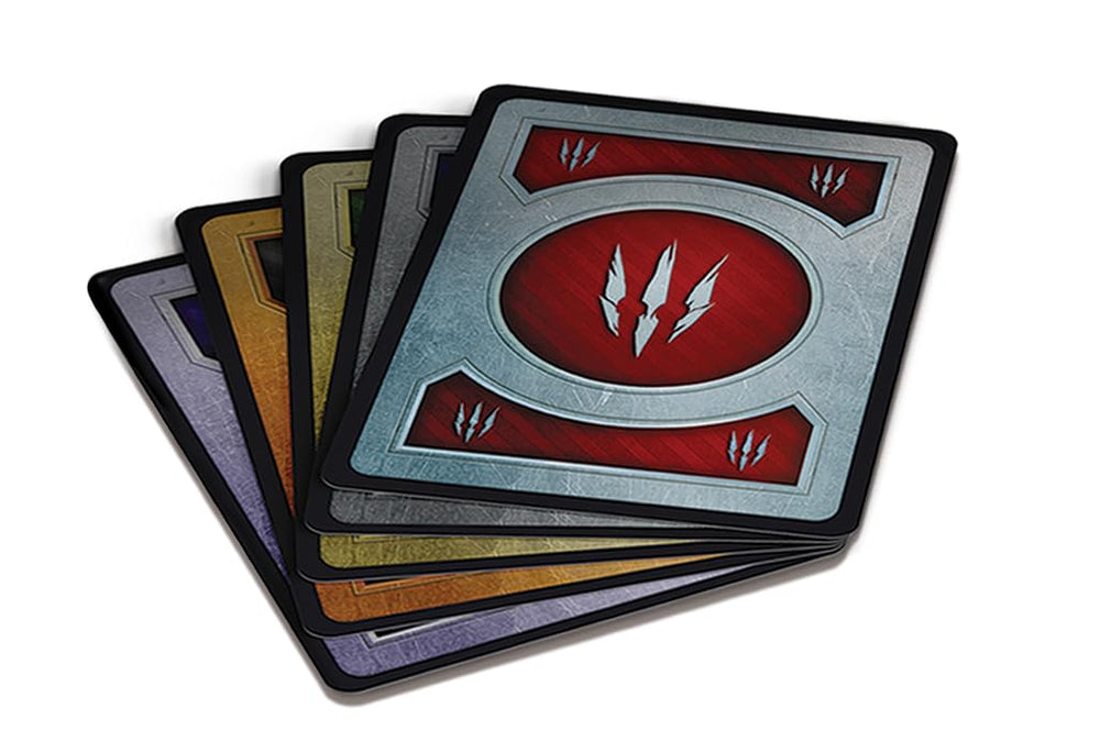 Hachette Boardgames Gwent faction decks arranged for quick faction-specific strategy.
