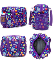 Versatile design doubles as a makeup bag or craft organizer