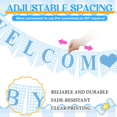 Hahafelt pre-strung banner simplifies setup for quick party decor