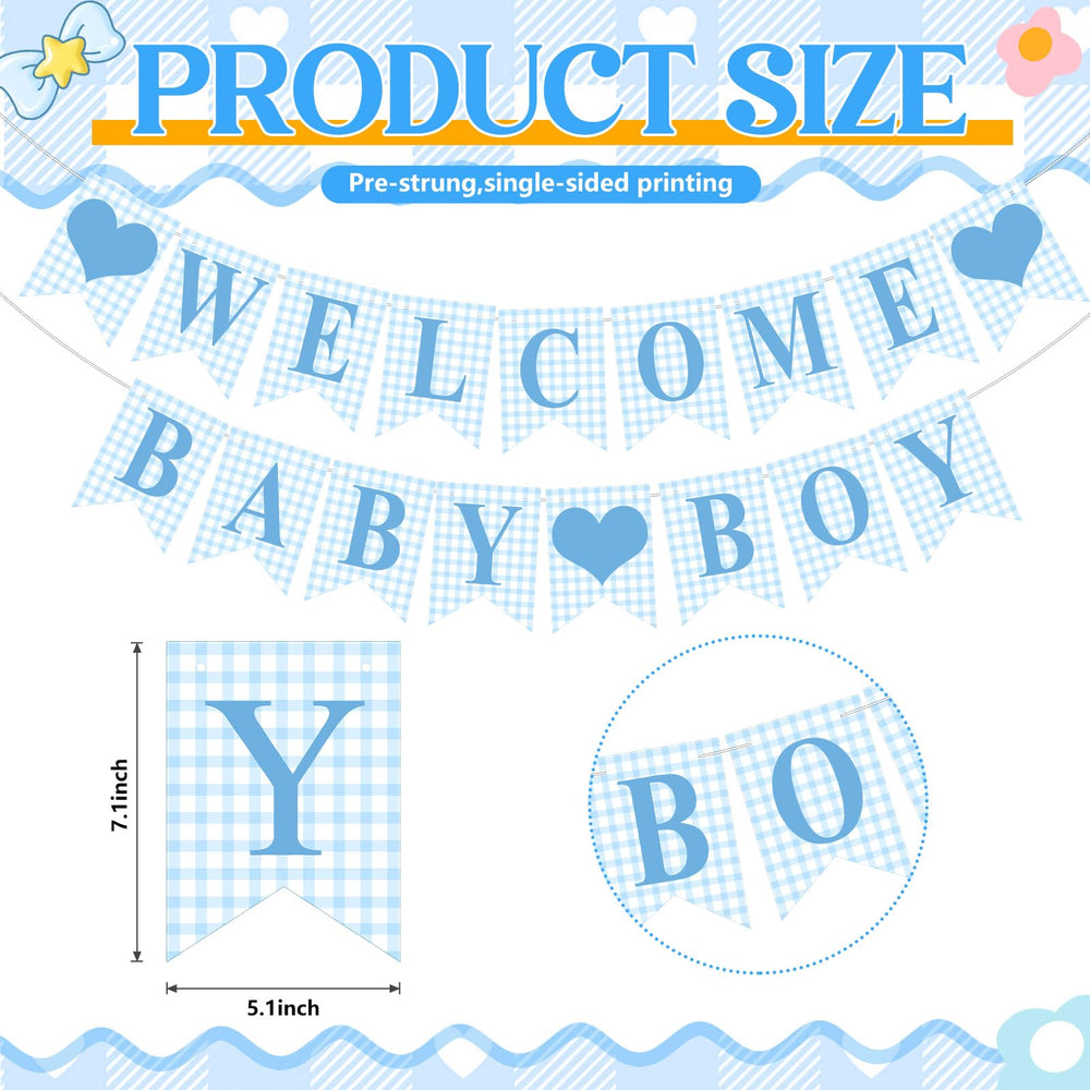 Hahafelt versatile baby shower decor for mantels, walls, or outdoors