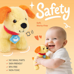 Hahaland baby-safe mirror invites self-awareness and social play.