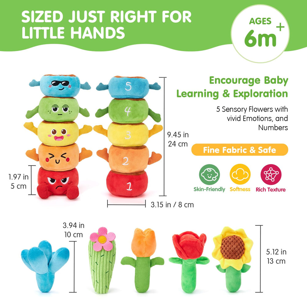 Hahaland easy to wipe clean and air-dry after garden-themed play sessions
