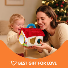 Hahaland plush bone encourages pretend feeding and nurturing gentle play.
