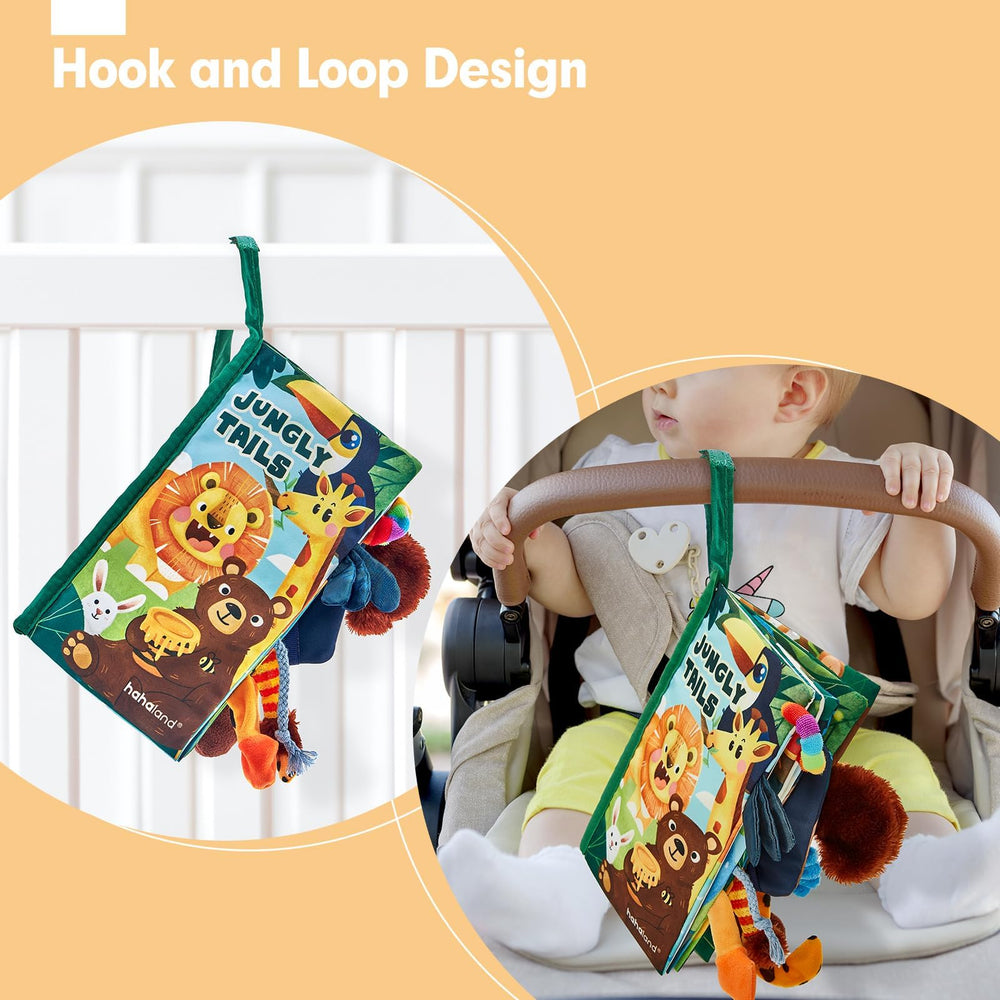 hahaland soft plush pages suitable for mouthing