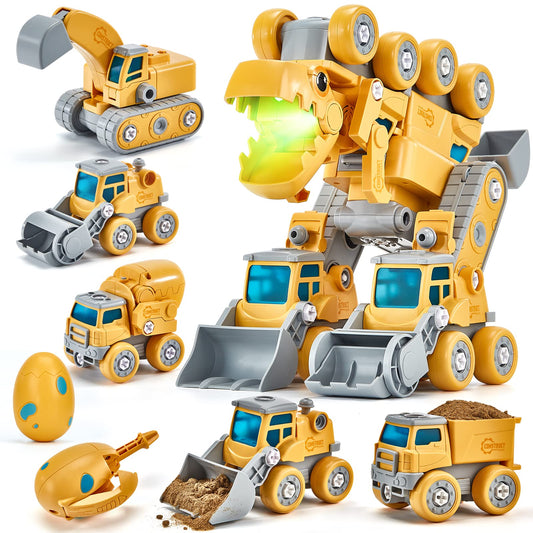 Hahaland take-apart dinosaur assembly kit for kids ages 5-8