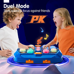 Hahaland Whack-a-Mole LED colors arrows showcase responsive cues for rapid tapping