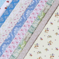 Haiabei dollhouse wallpaper glossy finish highlights tiny details in miniature rooms