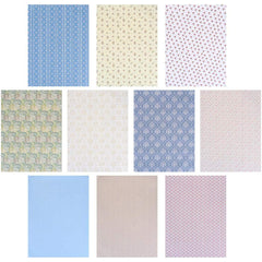 Haiabei dollhouse wallpaper rich color enhances mini living spaces