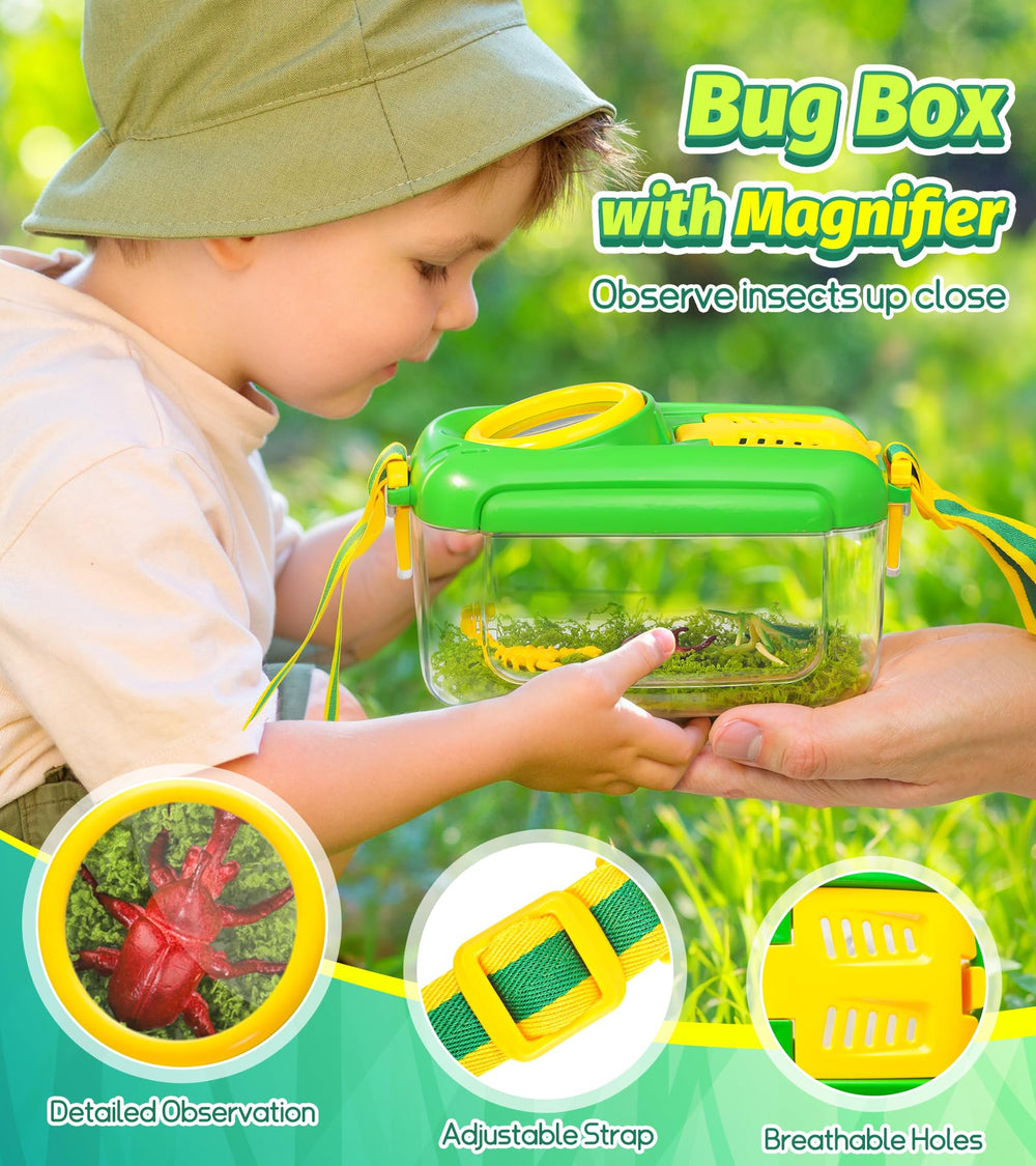 HAIMST insect capsule clip for safe, reusable bug viewing