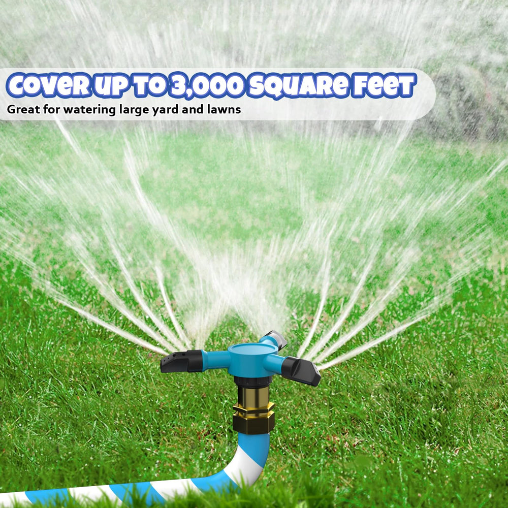 HaiSun backyards stay breezy and fun with simple, durable sprinkler setup