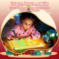 HAIZOGOKO transparent acrylic surface delivers smooth writing and easy cleaning.
