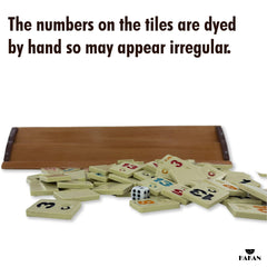 Hakan Turkish Okey dice included for turn decisions in lively matches.