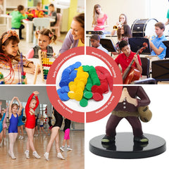 HAKITAROOM green counters help with pattern recognition and sorting exercises