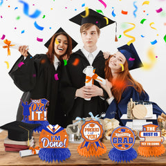 HAKOTI congrats grad centerpiece creates a cheerful milestone ambience.