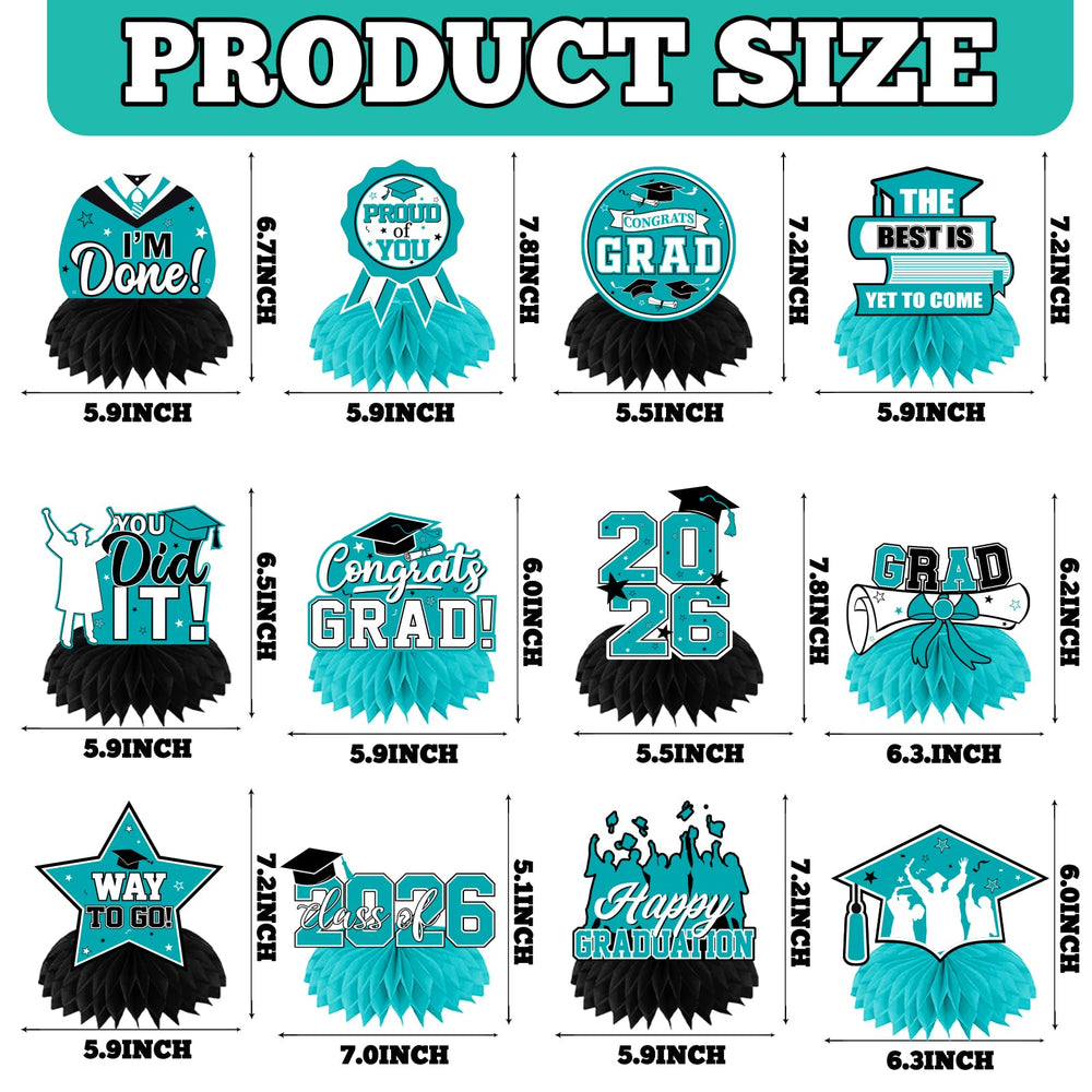 HAKOTI honeycomb orbs and double-sided cardstock ensure durable, lasting decoration.