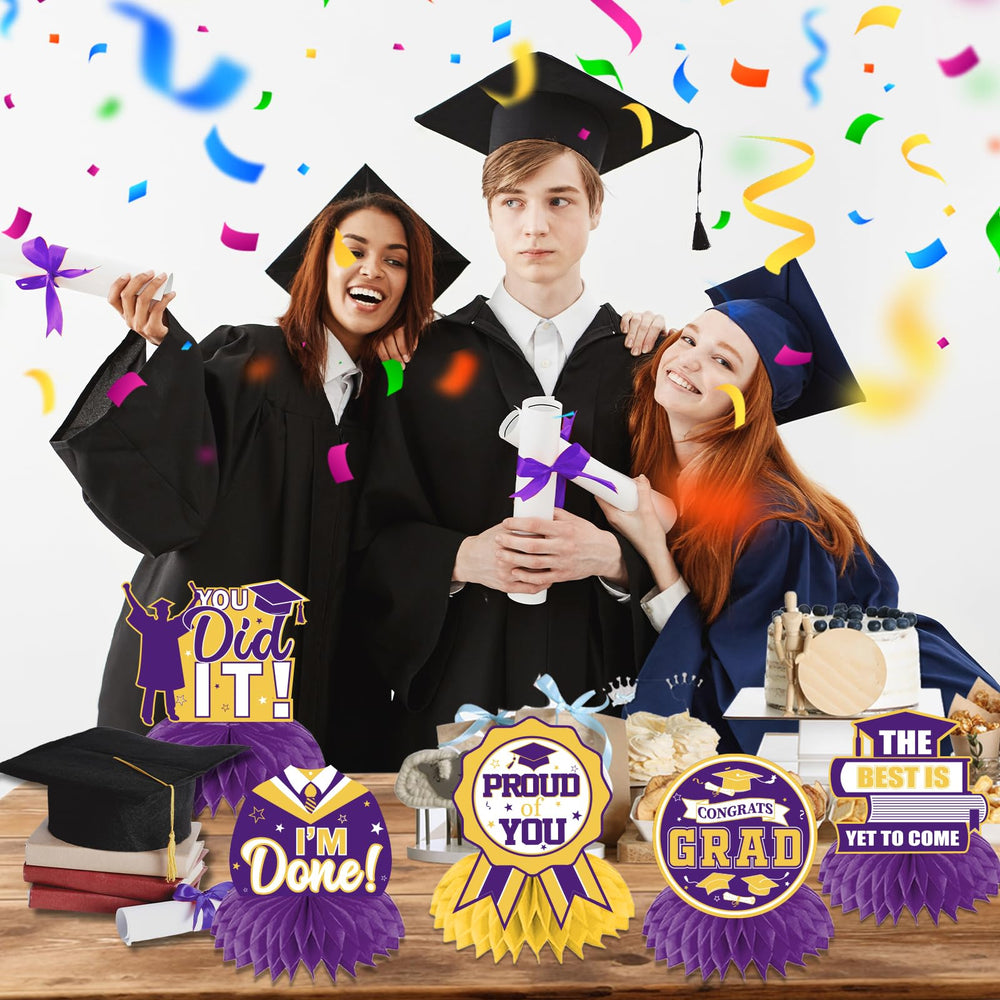 HAKOTI ready-to-assemble graduation centerpiece for quick setup