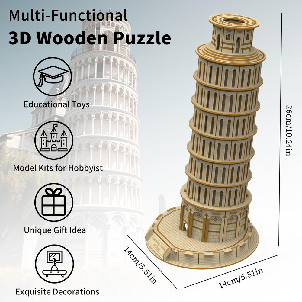 Hallisun finished 3D Pisa model ready to showcase at home