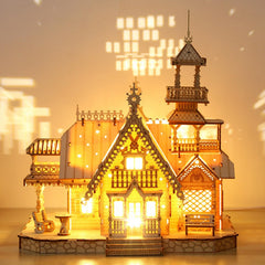 Hallisun assembly no-tools puzzle showcases easy fit, ideal for hands-on hobby evenings.