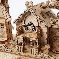 Hallisun premium wooden materials ensure durability and craft quality.