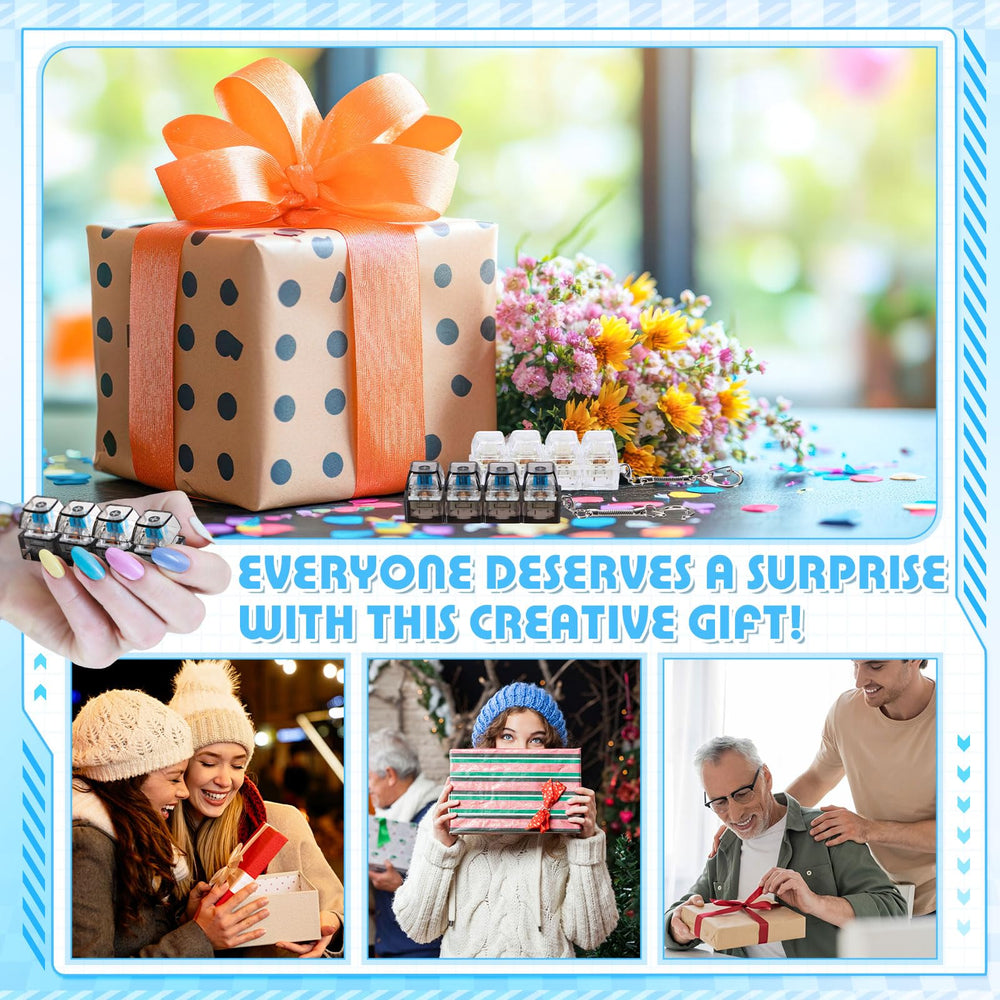 Halloscume packaging shows two color options for gifting
