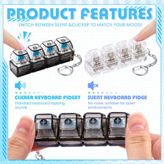 Halloscume black loud clicker provides tactile feedback during tasks