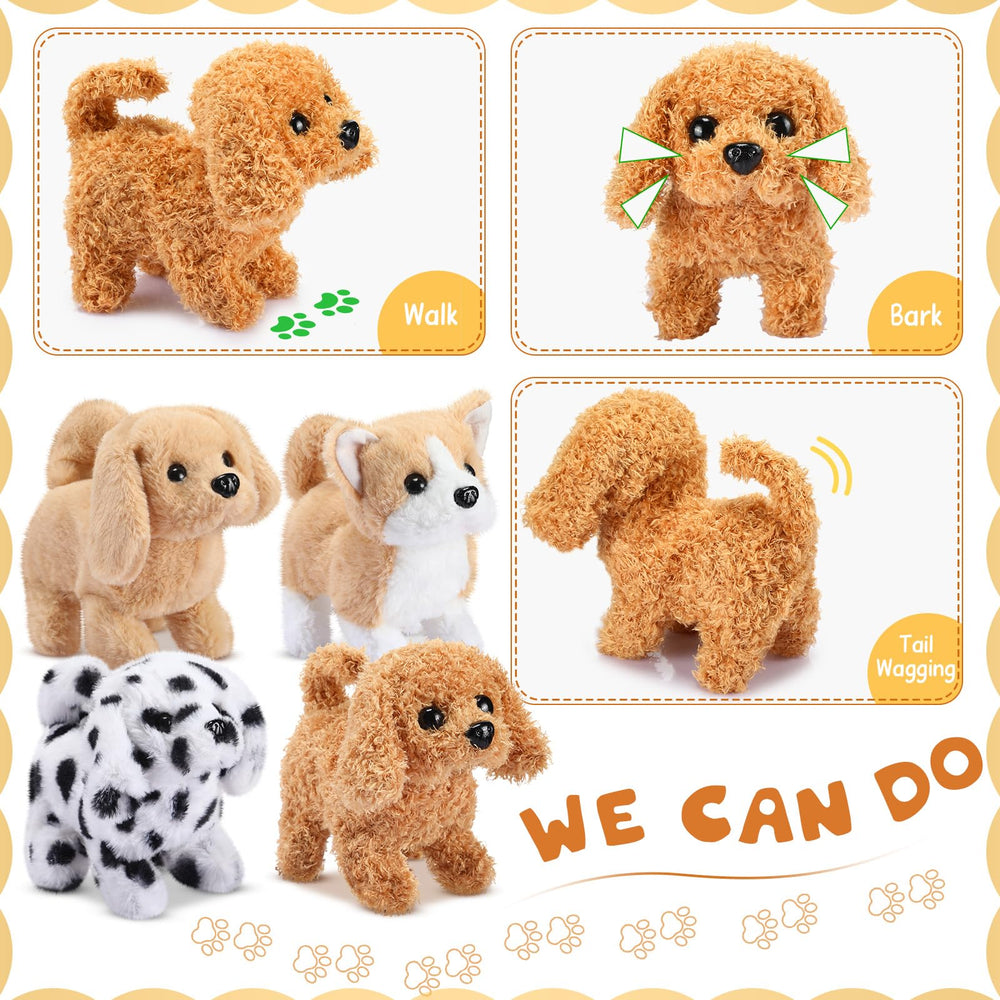 Halloscume Corgi dog toy in motion encouraging active kids’ play.