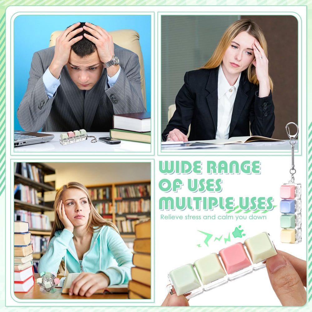 Halloscume five-piece fidget set battery-free and durable for office use.