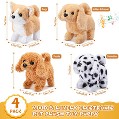 Halloscume Labrador dog toy barking and moving to spark interactive fun.