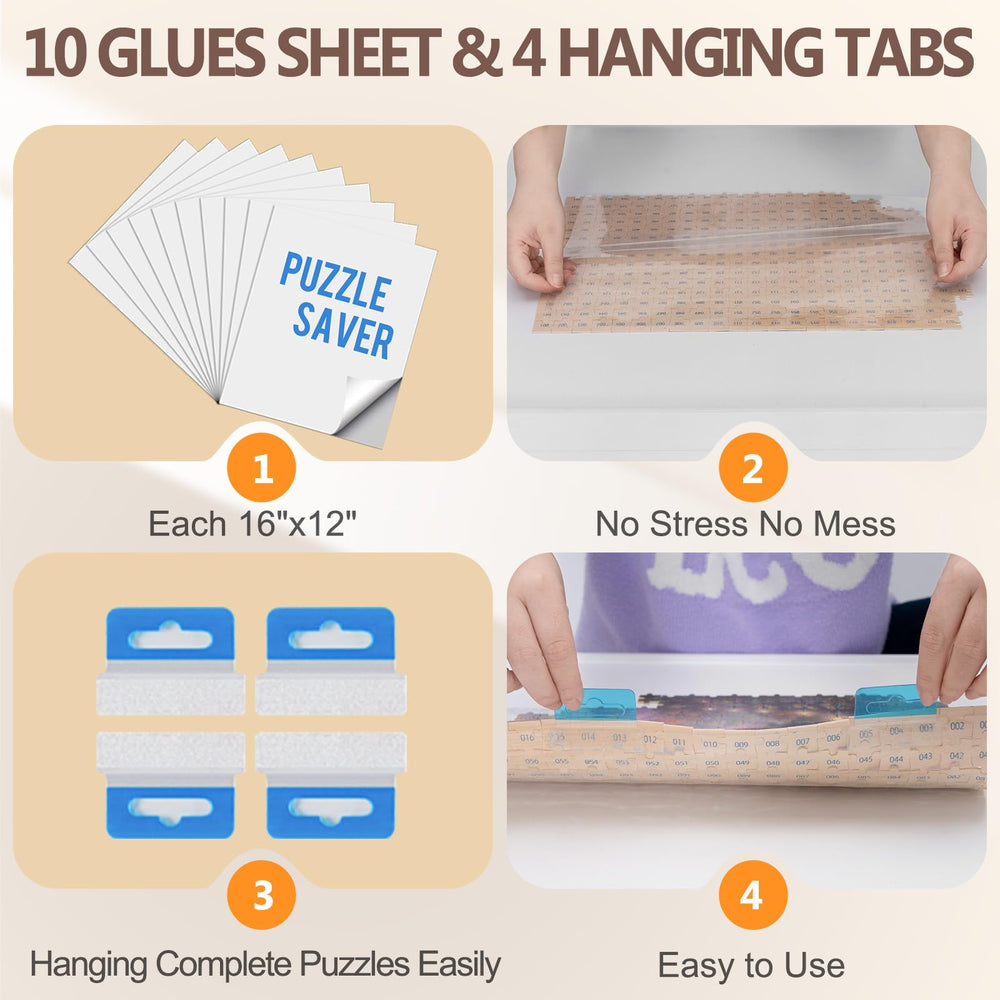 HALLYBEE puzzle table ideal gift for puzzle enthusiasts.