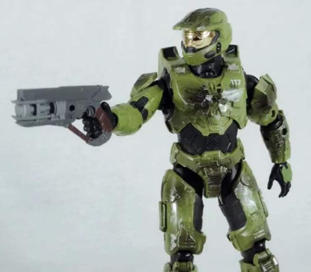 Halo Spartan figure ready for display or play in your collection
