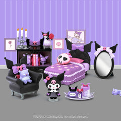 Hamee Re-Ment Kuromi diary diorama for storytelling displays.