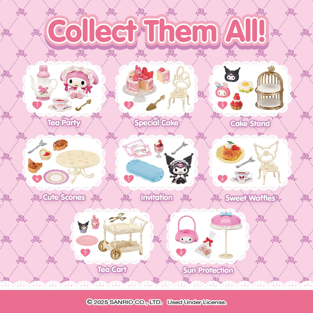 Hamee Re-Ment collectible diorama set fits desks, shelves, and display cases.