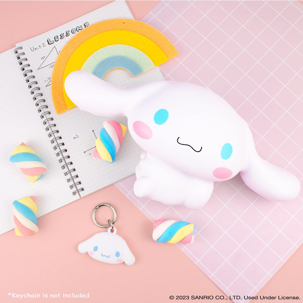 Hamee Sanrio Cinnamoroll logo, licensed character collectible.