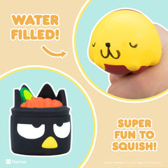 My Melody sushi squishy capsule by Hamee, adorable mini squishy for gifting.