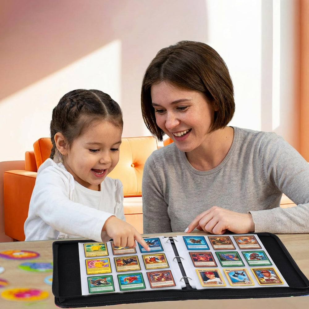 HAMKOT binder features waterproof PU leather for moisture and dirt resistance.