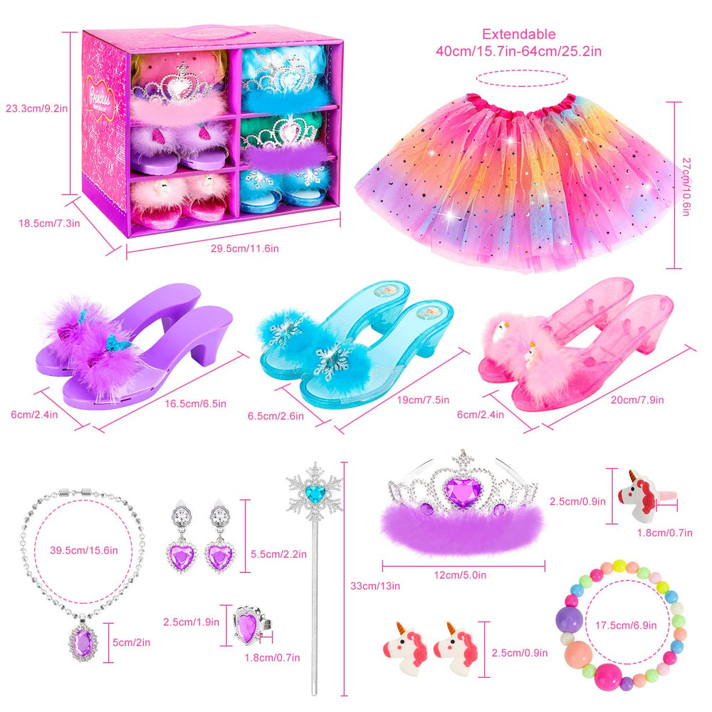 HAMSILY crowns and necklace complete a dazzling princess look for little ones